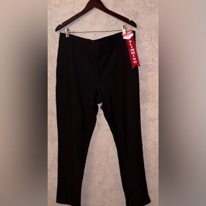 Maze Collection Slimming Black Women's Scuba Pants